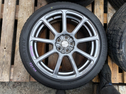 Диски 4шт Monza Japan R-version 5x100 17x7jj ET50 IMPREZA WRX GDB, GDA, GD,  GG, GD9